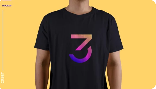 Cr3st Digital Agency mockup shirt